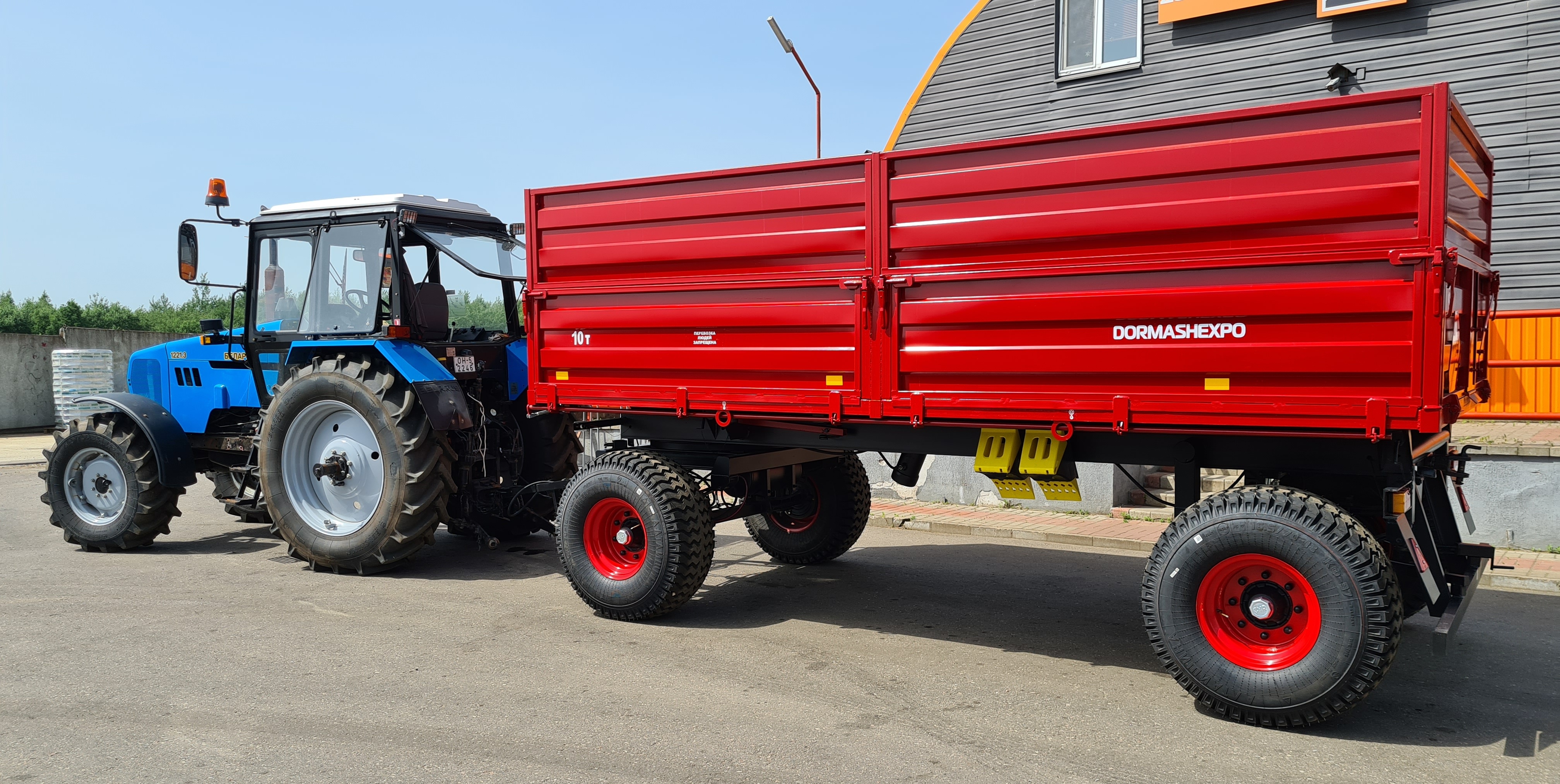 прицеп тракторный самосвальный 2птс-10н. полуприцеп тракторный самосвальный птс-12. птс 10. полуприцеп тракторный самосвальный птс 10. телега тракторная.