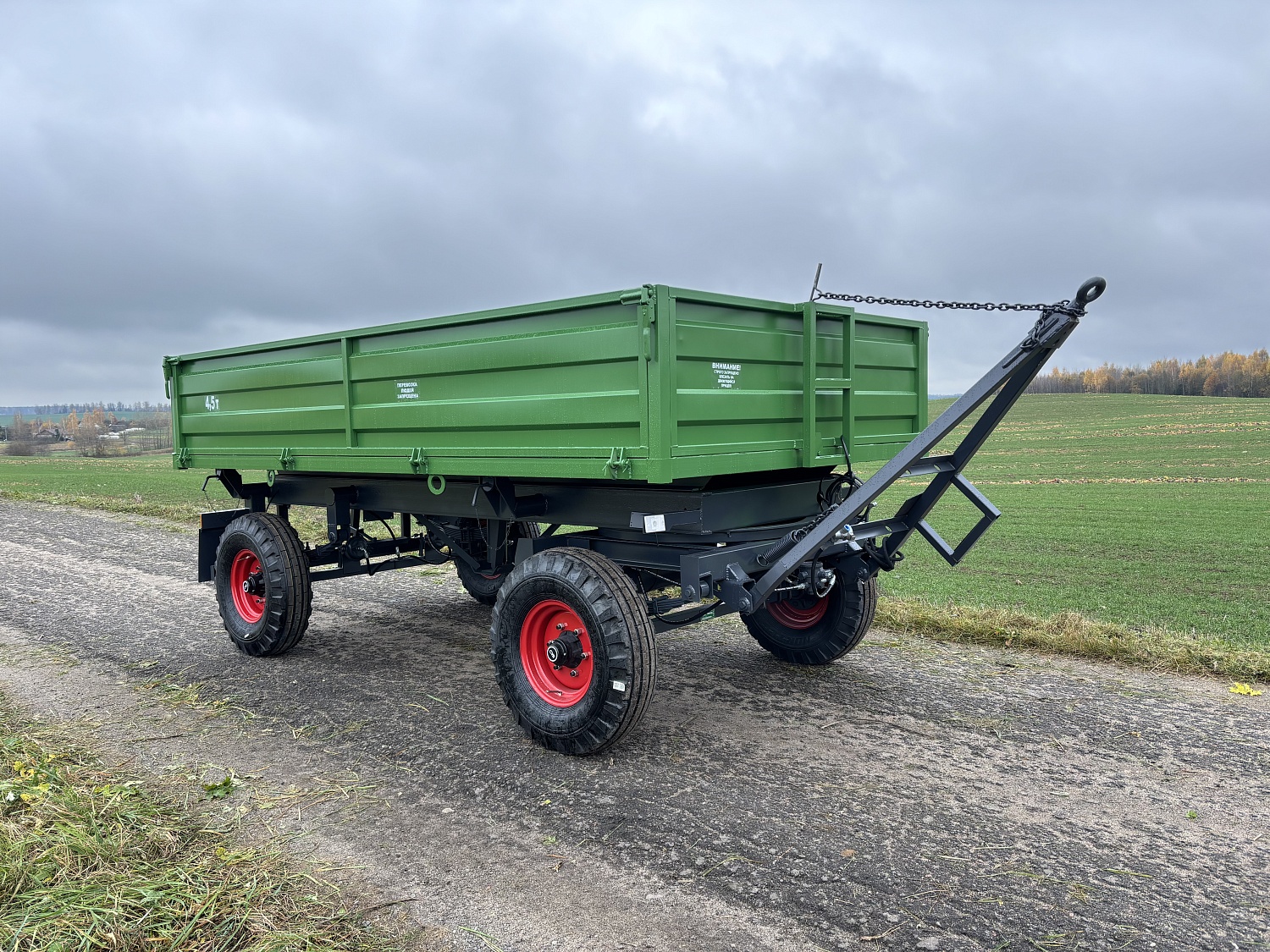 Прицеп тракторный самосвальный 2ПТС-4,5